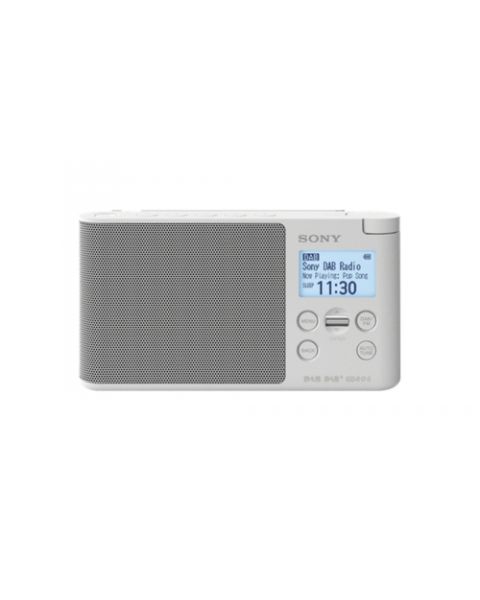 Sony XDR-S41D Radio Portatile Digitale Bianco